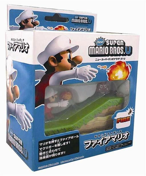 New Super Mario Brothers U Fire Mario (New) - Merchandise New Super Mario Brothers U Fire Mario (New)