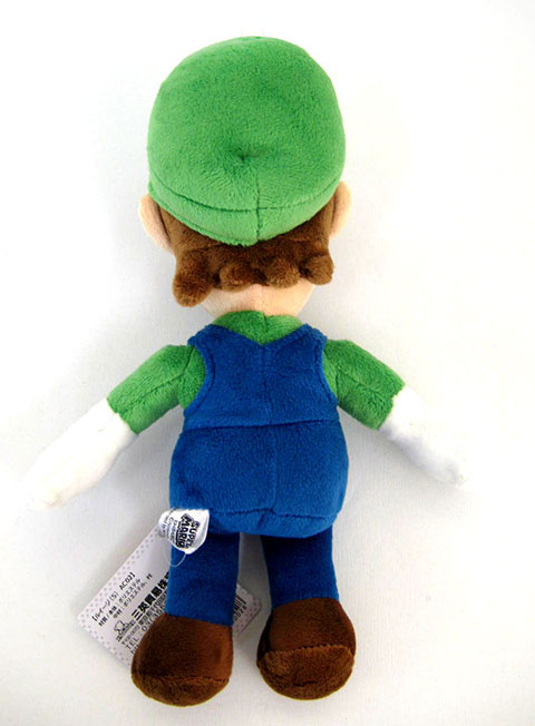 Back cover / image - Luigi Plush (New)