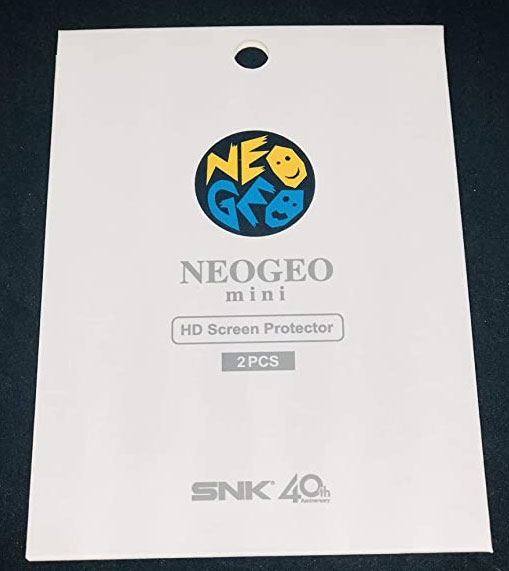 Neo Geo Mini HD Screen Protector (New) - SNK Hardware Neo Geo Mini HD Screen Protector (New)