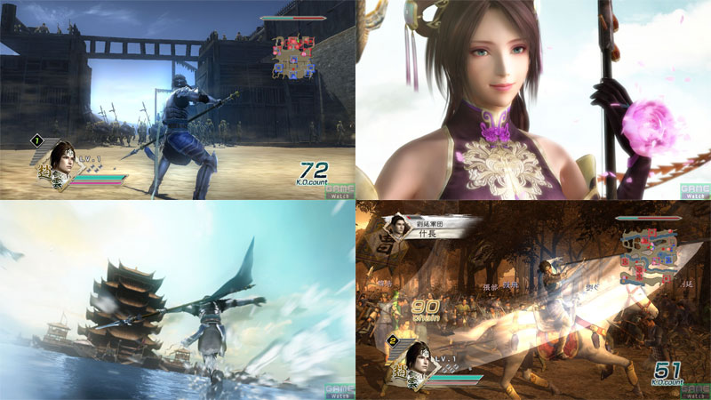 Back cover / image - Sangoku Musou 5 (Best)