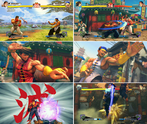 Back cover / image - Super Street Fighter IV
