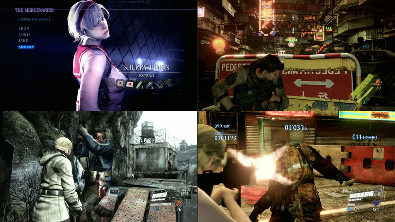 Back cover / image - Biohazard 6