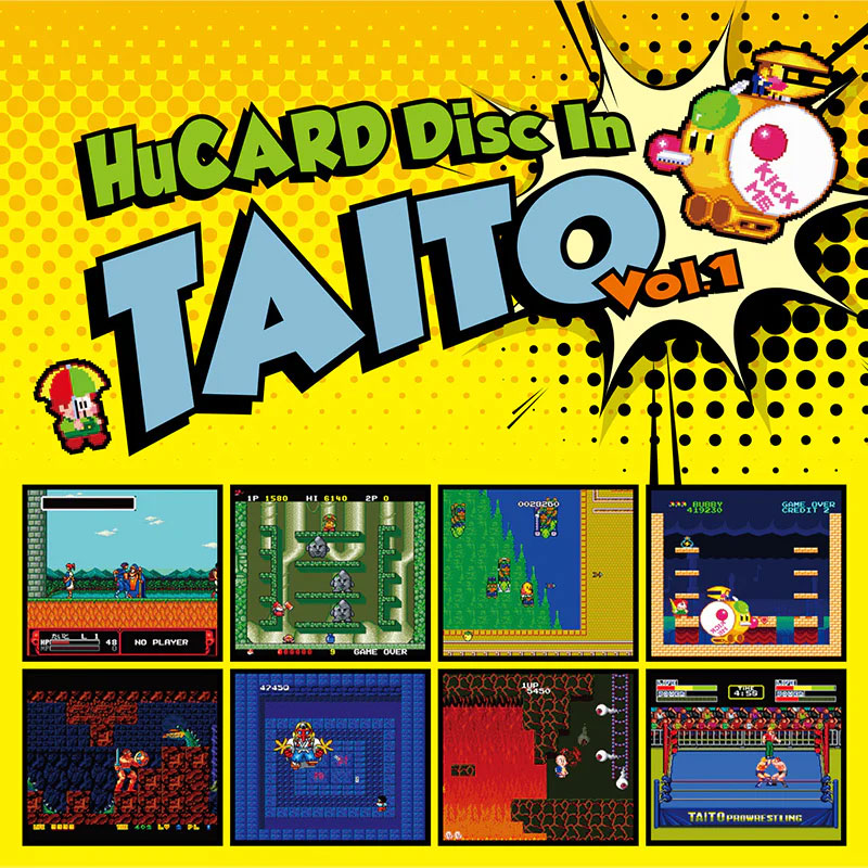 HuCard Disk In Taito Vol 1 (New) - Soundtracks HuCard Disk In Taito Vol 1 (New)