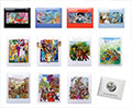 Dragon Quest Package Illustration Pins Collection (New) - Merchandise Dragon Quest Package Illustration Pins Collection (New)