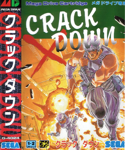Crack Down (New) - Mega Drive Crack Down (New)