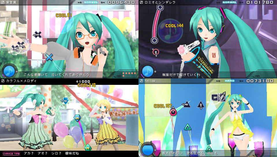 Back cover / image - Hatsune Miku Project Diva 2nd Arcade Debut Pack (New) (with Extend CD)