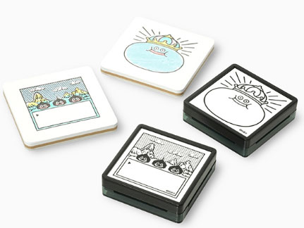 Back cover / image - Dragon Quest Stamp (New)