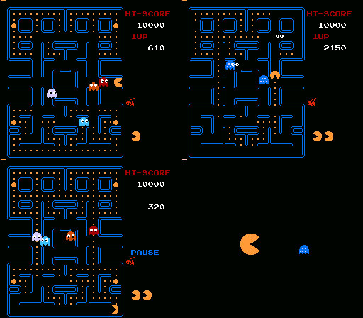 Back cover / image - Pacman (Cart Only)