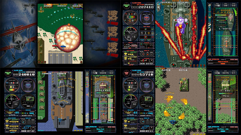 Back cover / image - Toaplan Arcade Garage Fire Shark (New)