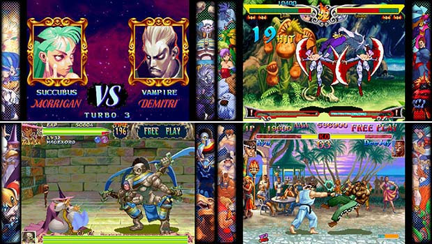 Back cover / image - Capcom Fighting Collection (New)