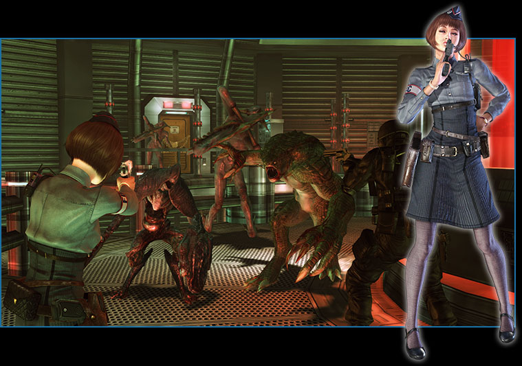 Back cover / image - Biohazard Revelations Unveiled Edition (New)