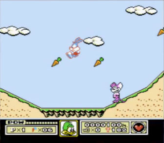 Back cover / image - Tiny Toon Adventures (Cart Only)