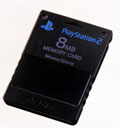 PlayStation 2 8MB Memory Card Midnight Black (No box or manual) - Sony Hardware PlayStation 2 8MB Memory Card Midnight Black (No box or manual)