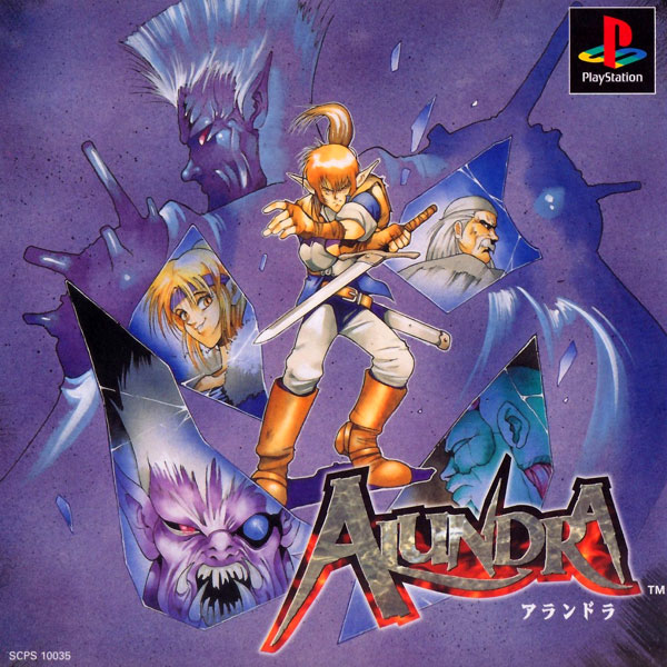 Front cover / image - Alundra