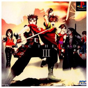 Front cover / image - Arc The Lad 3