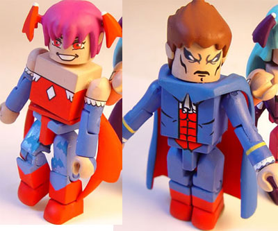 Street Fighter II feat Darkstalkers Lilith Vs Demitri - Figures Street Fighter II feat Darkstalkers Lilith Vs Demitri