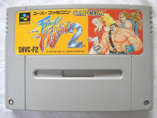 Final Fight 2 (Cart Only) - Super Famicom Final Fight 2 (Cart Only)