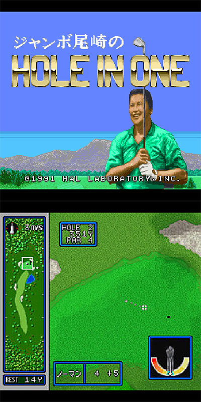 Back cover / image - Hole in One (Cart Only)