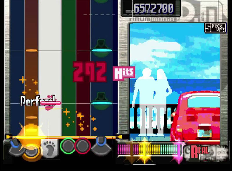 Back cover / image - Drummania (Case clip missing)