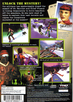 Back cover / image - Dark Summit