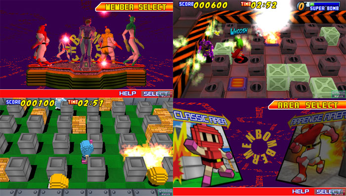 Screen shots / images - Bomberman Bakufu Sentai Bombermen