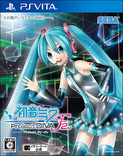Front cover / image - Hatsune Miku Project Diva F 2nd (New)