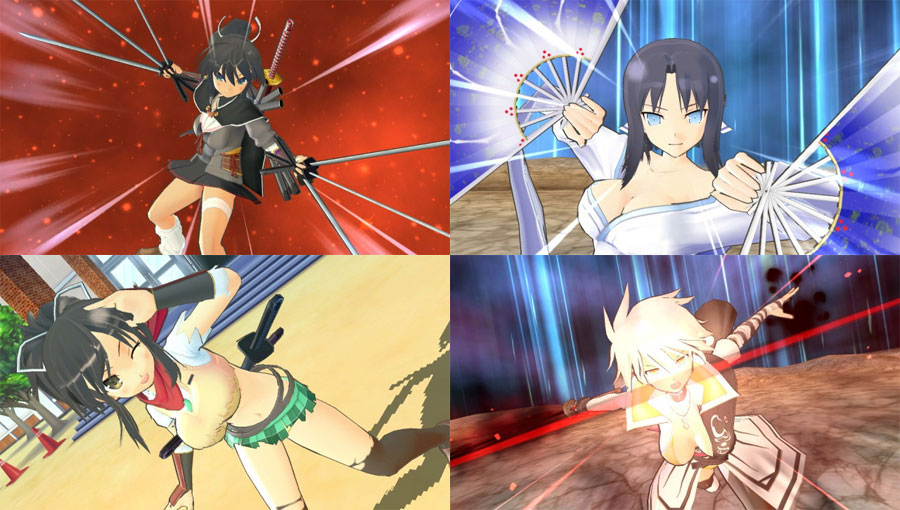 Back cover / image - Senran Kagura Shinovi Versus (Best) (New)